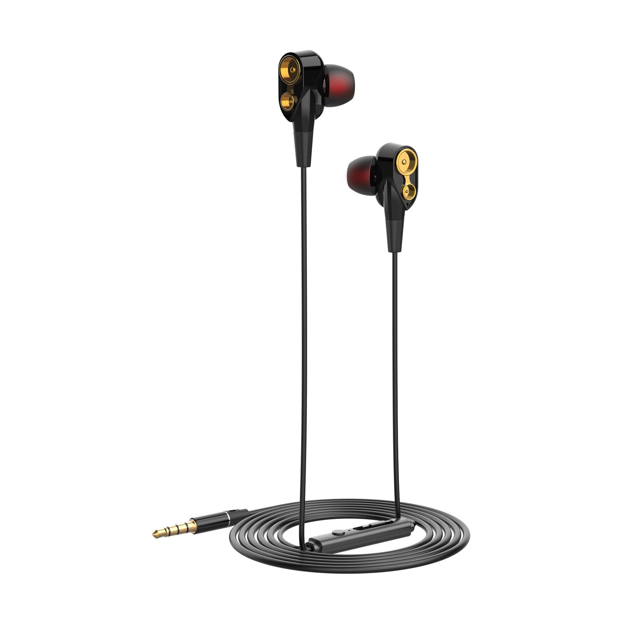 Дротові навушники Tecno Hot Beats J2 3.5 Mini-Jack чорні (4895180748967)